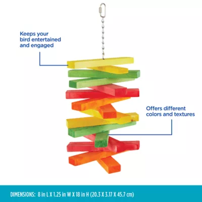 Product All Living Things® Spinning Fan Bird Toy