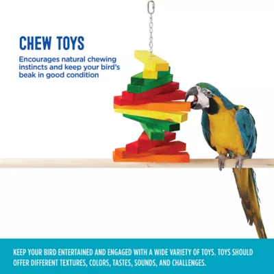 Product All Living Things® Spinning Fan Bird Toy