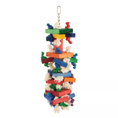 Product All Living Things® Knots & Blocks Bird Toy
