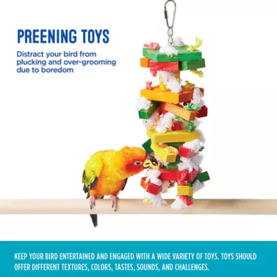 Product All Living Things® Knots & Blocks Bird Toy