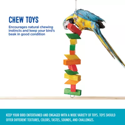 Product All Living Things® Zig Zag Bird Toy