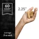 Product Dentley's Rawhide Alternative Peanut Butter Chomping Sticks 2.2 Inch 60 Count 2 LB