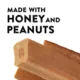 Product Dentley's Rawhide Alternative Peanut Butter Chomping Sticks 2.2 Inch 60 Count 2 LB