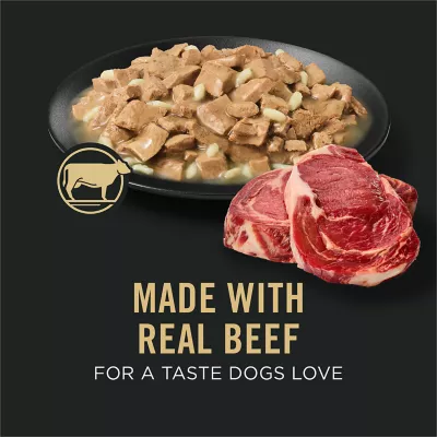 Product Purina Pro Plan Weight Management Adult Dog Wet Food - Beef & Rice Entree, 13 oz