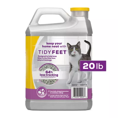 Product Tidy Cats Tidy Feet Multi-Cat Clumping Cat Litter - Low Tracking, Unscented