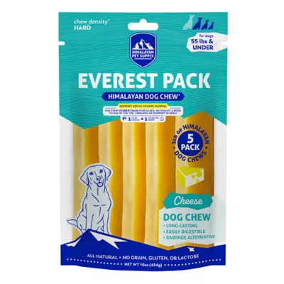 Product Himalayan Chews Everest Pack Dog Yak Chew Yak Cheese 5 Count 16 OZ