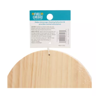 Product Full Cheeks™ Wood Puzzle Treat Enrichment Chew