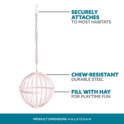 Product Full Cheeks™ Small Pet Steel Hay Ball