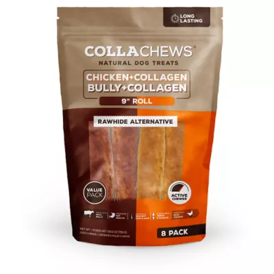 Product Collachews 9" Collagen Roll Variety Pack 8 CT 26.6 OZ