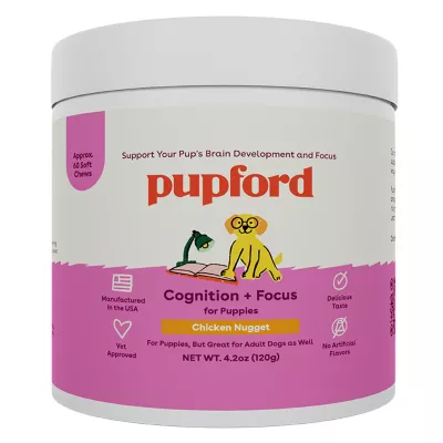 Product Pupford Cognition & Focus Puppy Supplement