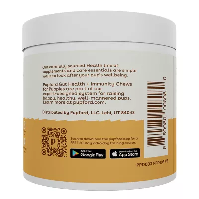 Product Pupford Gut Health & Immunity Puppy Supplement