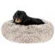 Product FurHaven Tan Calming Cuddler Donut Pet Bed - Driftwood 23"