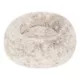 Product FurHaven Tan Calming Cuddler Donut Pet Bed - Driftwood 23"