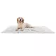 Product FurHaven Calming Long Faux Fur & Velvet Waterproof Dog Blanket - Mist Gray
