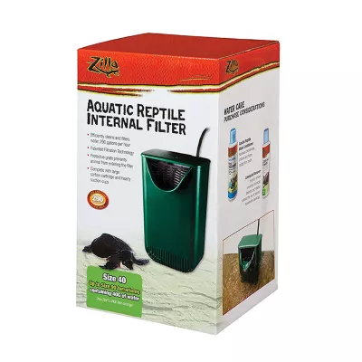 Product Zilla® Aquatic Reptile Internal Filter, 40 Gallons