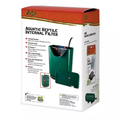 Product Zilla® Aquatic Reptile Internal Filter, 40 Gallons