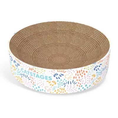 Product Catstages Scratch & Cuddle Corrugated Cat Scratcher and Lounger