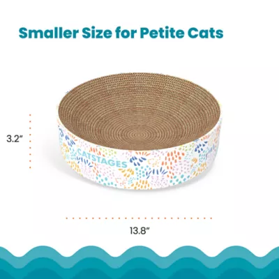 Product Catstages Scratch & Cuddle Corrugated Cat Scratcher and Lounger