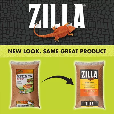 Product Zilla® Desert Blend Ground English Walnut Shells Substrate, 10 Quarts