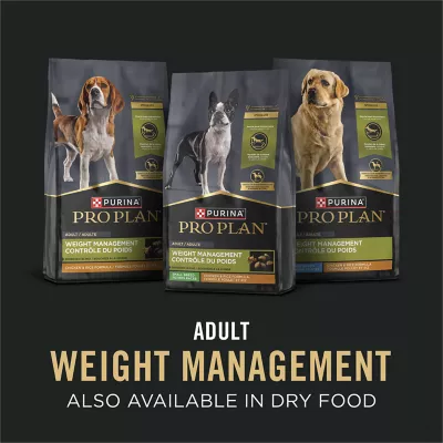 Product Purina Pro Plan Weight Management Adult Dog Wet Food - Chicken & Rice Entree, 13 oz