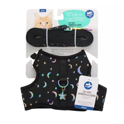 Product Whisker City® Black Moon Kitten Harness and Leash Combo Set