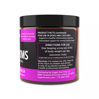 Product Super Shroom Dog & Cat Immune Support Supplement