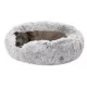Product FurHaven Calming Cuddler Donut Pet Bed - Mist Gray 36"