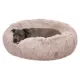 Product FurHaven Calming Cuddler Donut Pet Bed - Taupe 36"