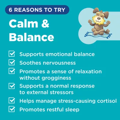 Product  Hyland's Calm & Balance Chews for Dog 90 Ct