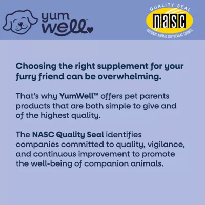 Product YumWell™ Dog Probiotic Chews