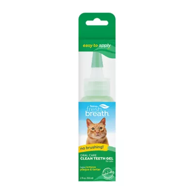 Product TropiClean Fresh Breath Clean Teeth Dental & Oral Gel for Cats