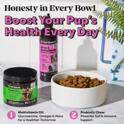 Product Pet Honesty's Multivitamin Bone Broth + Salmon Oil for Dog 12 Oz