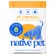 Product Native Pet Organic Pumpkin Fiber Powder Digestive Supplement for Dogs