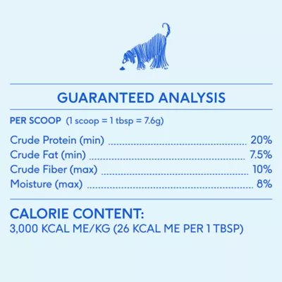 Product Native Pet Organic Pumpkin Fiber Powder Digestive Supplement for Dogs