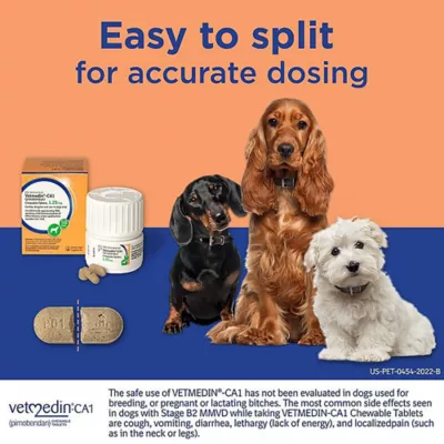 Product Vetmedin-CA1 Chewable Tablets for Dogs - 50 Tablets, 1.25 mg