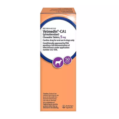 Product Vetmedin-CA1 Chewable Tablets for Dogs - 50 Tablets, 5mg