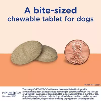 Product Vetmedin-CA1 Chewable Tablets for Dogs - 50 Tablets, 5mg