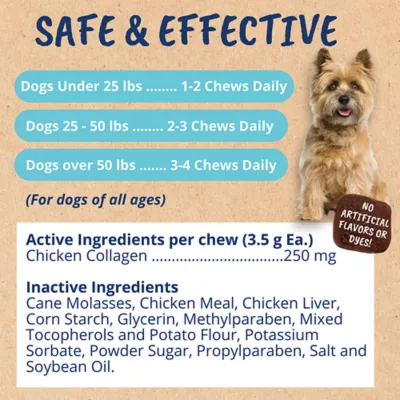 Product Under The Weather Dog Collagen Chews for Dog