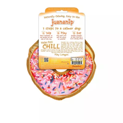Product Doggijuana® Get the Munchies Refillable Donut Dog Toy