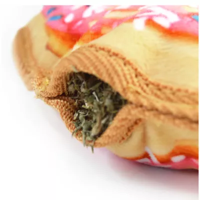 Product Doggijuana® Get the Munchies Refillable Donut Dog Toy