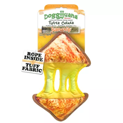 Product Doggijuana® Tuffer Chewer Refillable Grilled Cheese Dog Toy