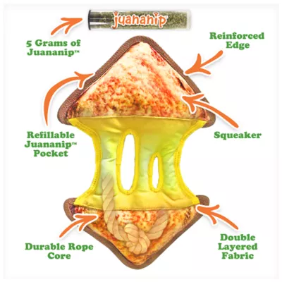 Product Doggijuana® Tuffer Chewer Refillable Grilled Cheese Dog Toy