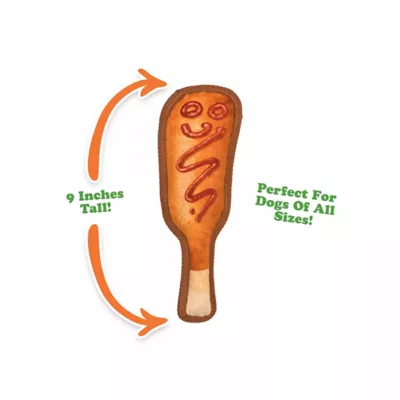Product Doggijuana® Tuffer Chewer Refillable Corn Dog Toy