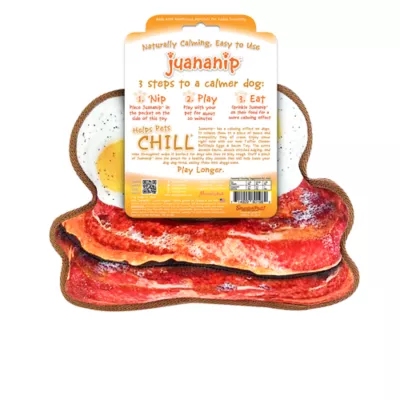 Product Doggijuana® Tuffer Chewer Refillable Eggs and Bacon Dog Toy