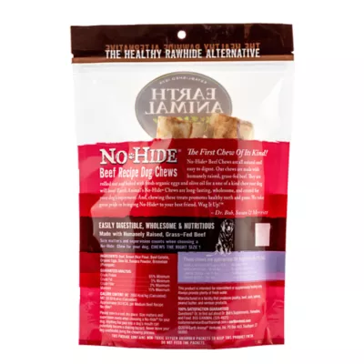Product Earth Animals No Hide Medium Roll Rawhide Alternative- 2 Count 4.2 OZ