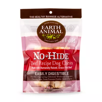 Product Earth Animals No Hide Small Roll Rawhide Alternative- 2 Count 2.4 OZ