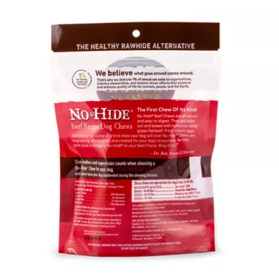 Product Earth Animals No Hide Small Roll Rawhide Alternative- 2 Count 2.4 OZ
