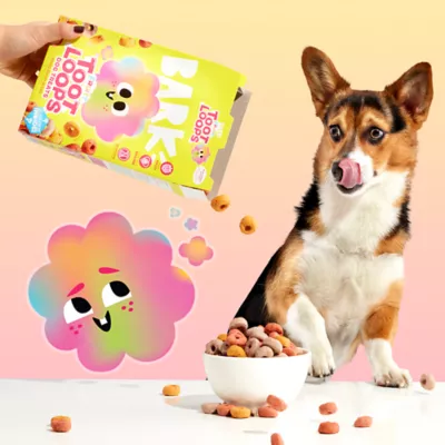 Product Bark Toot Loops Dog Treats 10 OZ