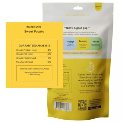 Product Pupford Sweet Potato Jerky Dog Treats 4 OZ