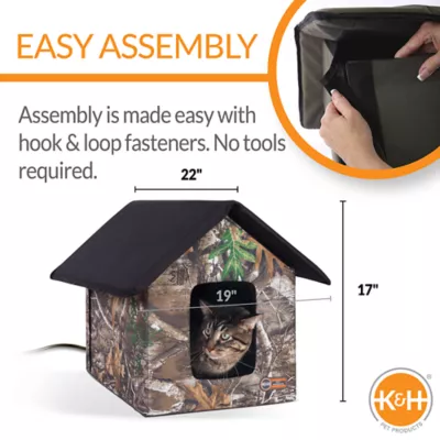 Product K&H Outdoor Heated Kitty House